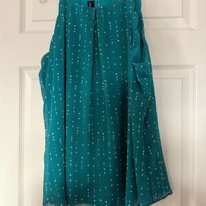 Elegant Teal Women's Blouse